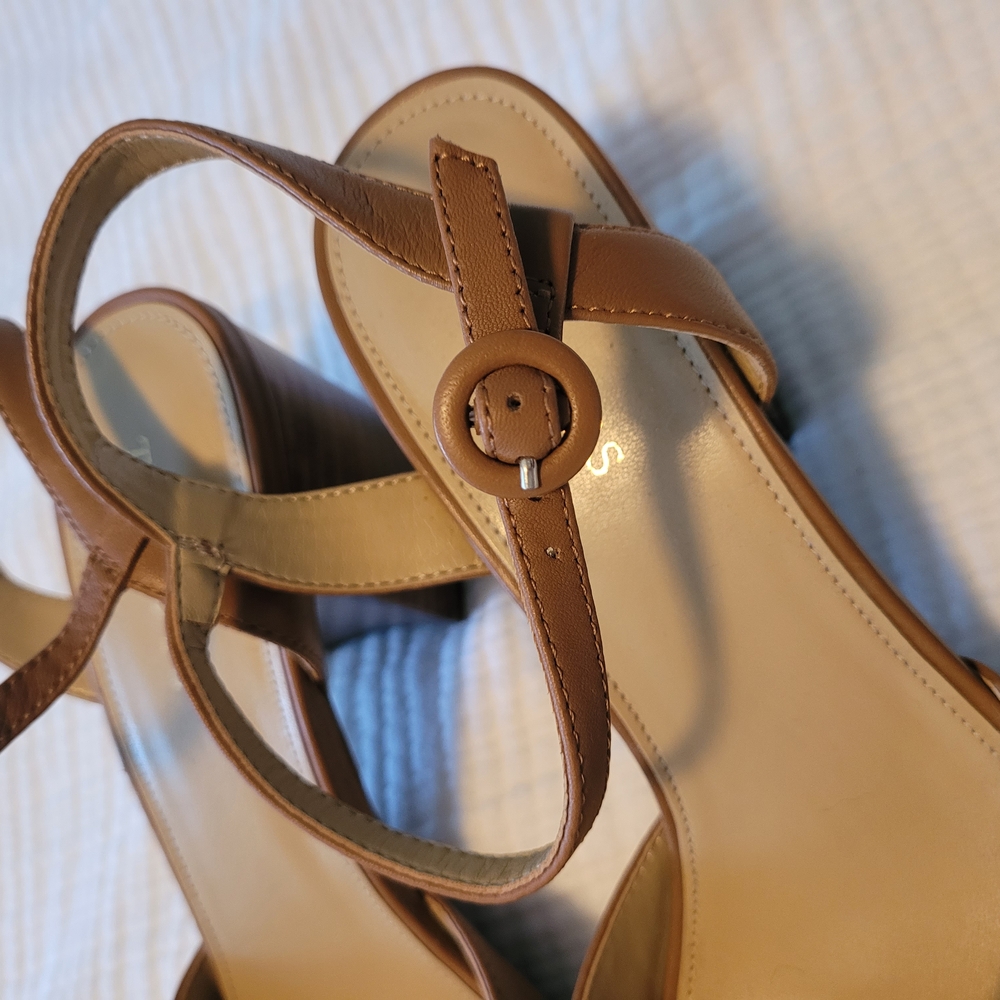 Talbots Women's Brown Sandals - Picture 5 of 6